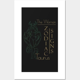 The woman Taurus Posters and Art